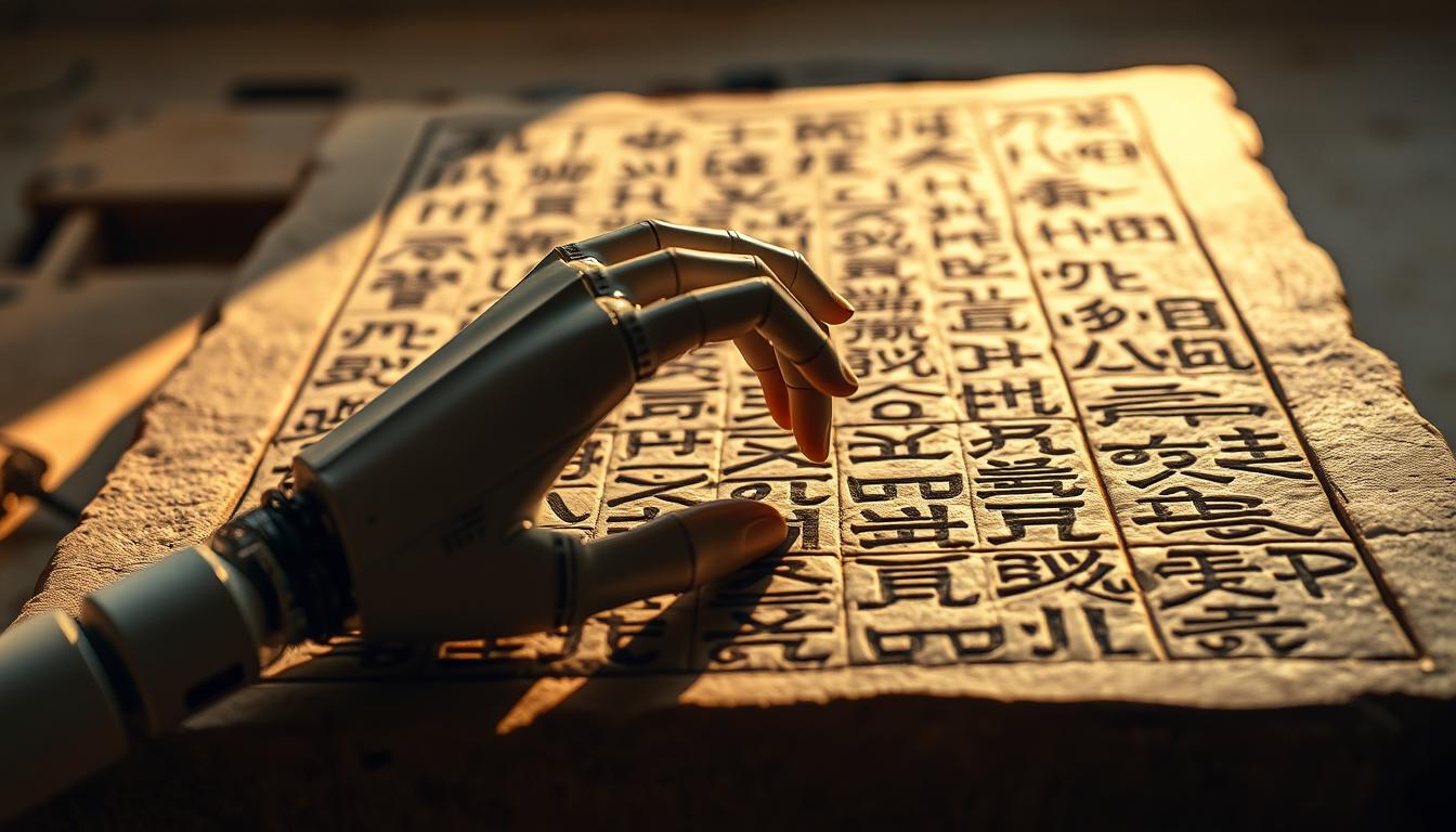 AIによる古代文字解読プロジェクトが始動（Google DeepMind × 古文書学者）