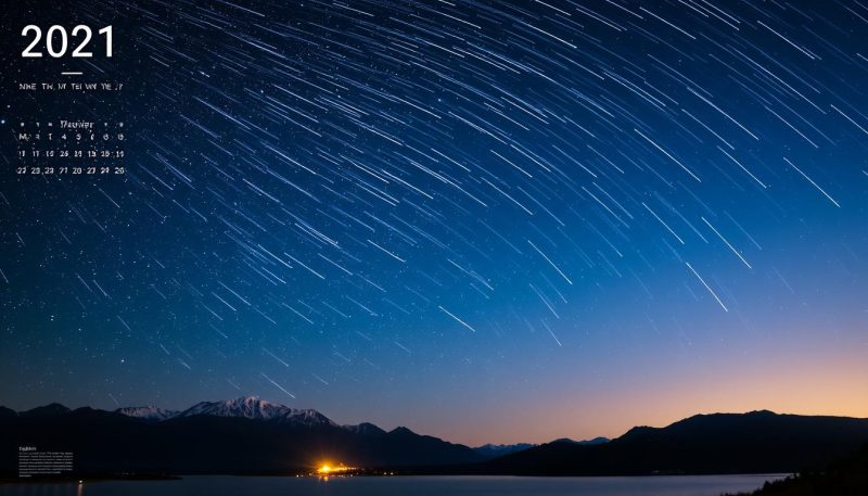 流星群観測カレンダー